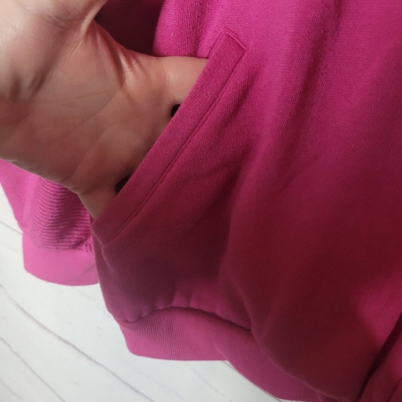 Vintage Adidas & French Navy Pink Sweatshirt & Jogger Set Womans Size Large - Picture 7 of 11